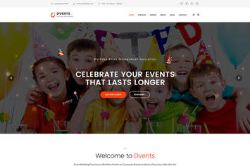 DVENTS - Events HTML Template