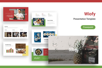 Wiofy Powerpoint Template