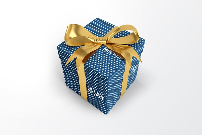 Gift Box Mock-Up