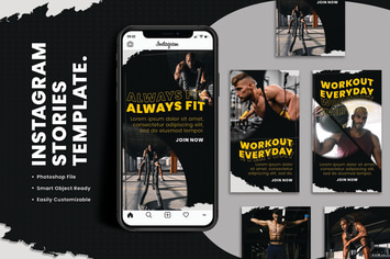 Instagram Stories Template