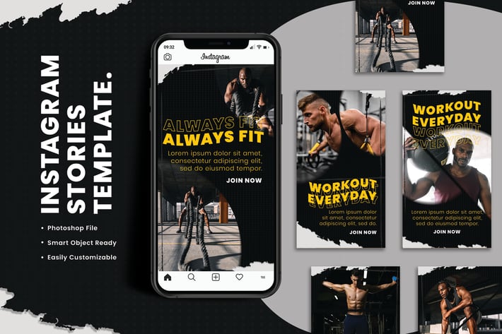 Instagram Stories Template