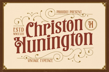 Christon Hunington Font