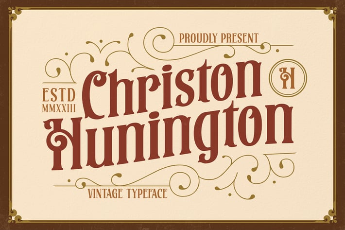 Christon Hunington Font