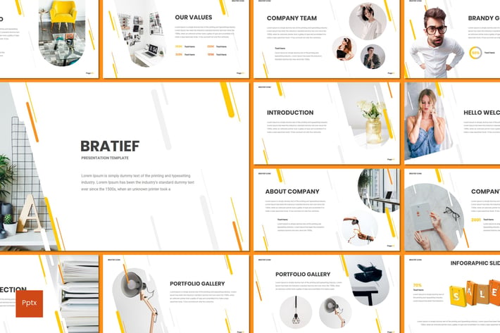 Bratief - Powerpoint Template