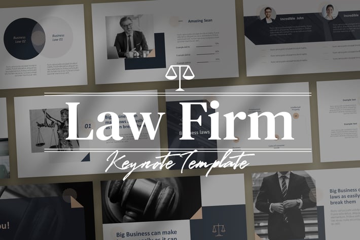 Sean - Law Firm Keynote Template