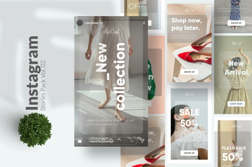 Instagram Stories Pack Vol. 02 - Keynote