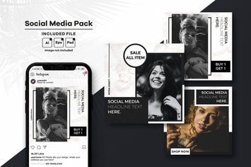 Minimalist Social Media Post Template