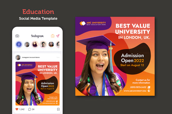 Education Banner Template