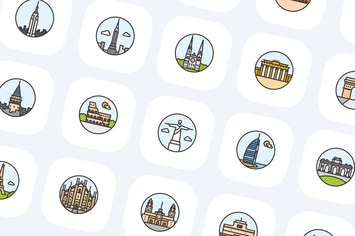 Monuments Icons