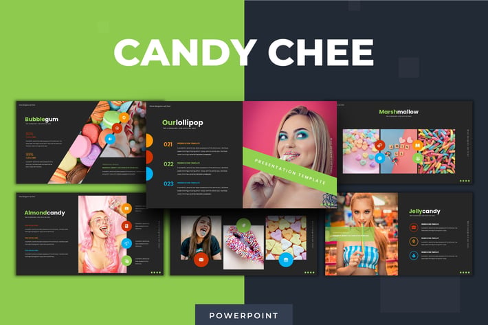 CandyChee  - Powerpoint Template