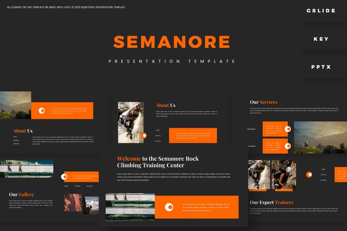 Semanore - Presentation Template