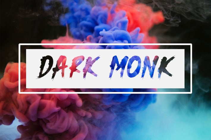 Dark Monk - Brush Font