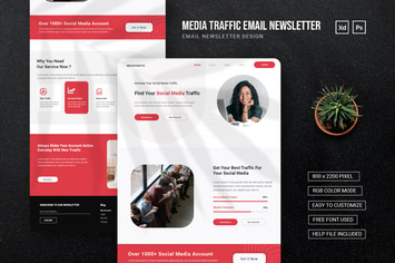 Social Media Traffic - Email Newsletter