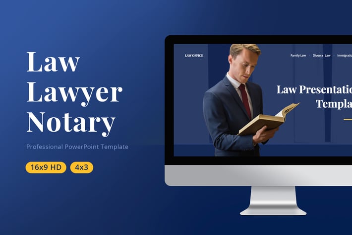 Law PowerPoint Template