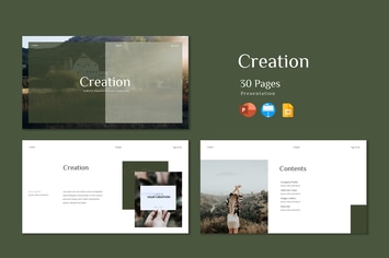 Creation - Presentation Template