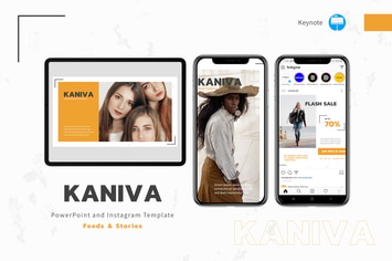 Kaniva - Keynote & Instagram Template