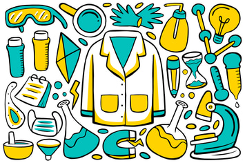 Science Doodle Vector #01