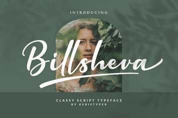 Billsheva Classy Script Font