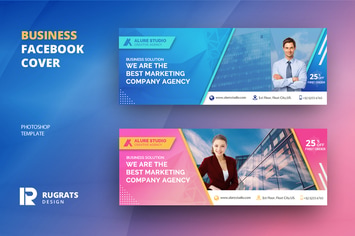 Business R1 Facebook Cover Template