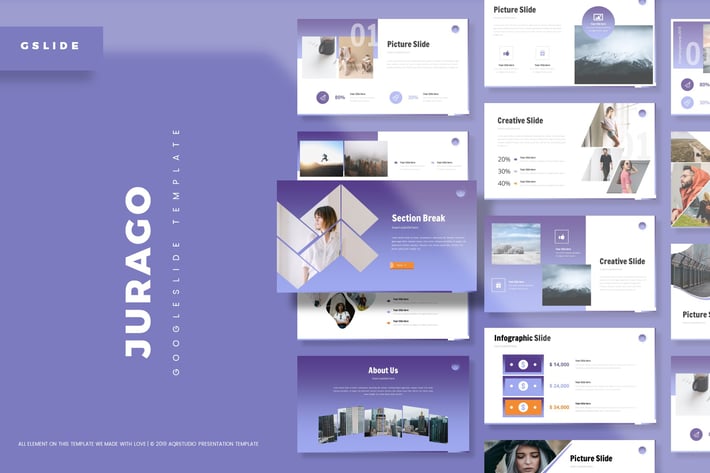 Jurago - Google Slide Template