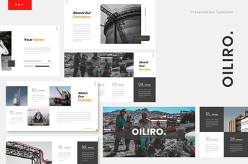 Oiliro - Oil Industry Powerpoint Template