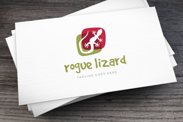 Rogue Lizard Logo Template