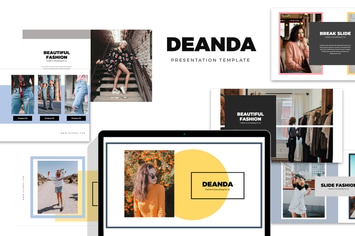 Deanda : Fashion, Clothing & Lifestyle Powerpoint