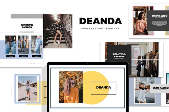 Deanda : Fashion, Clothing & Lifestyle Powerpoint
