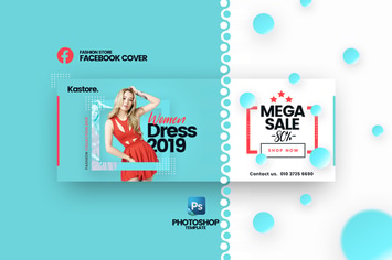 Kastore - Fashion Store Facebook Cover template
