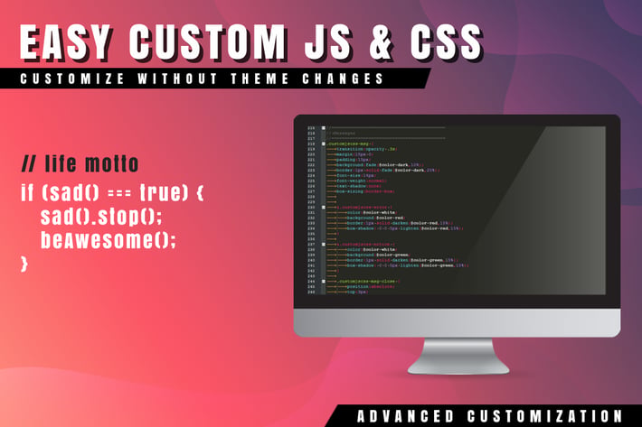 Easy Custom JS and CSS for WordPress