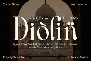 Diolin - Modern Luxury Serif