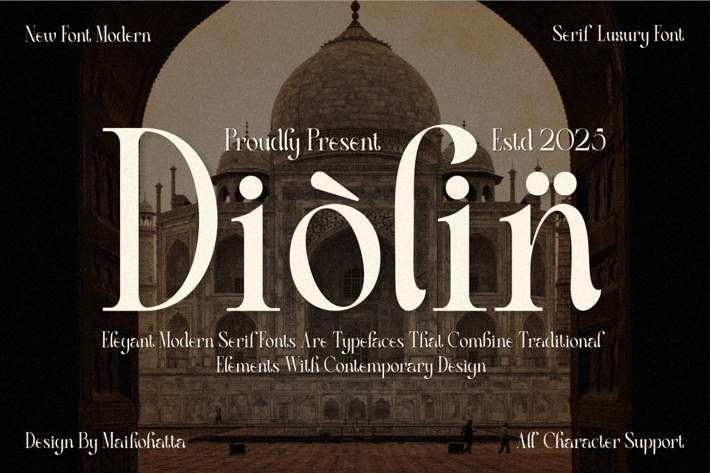 Diolin - Modern Luxury Serif