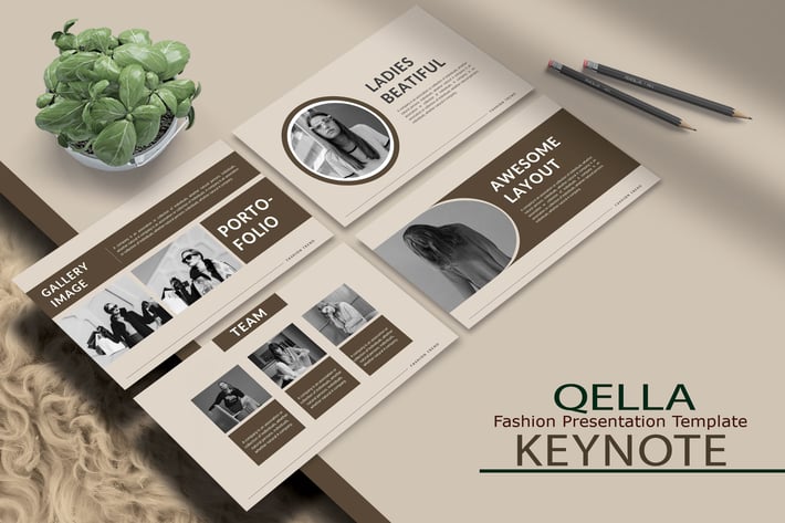 QELLA - Fashion Keynote Template