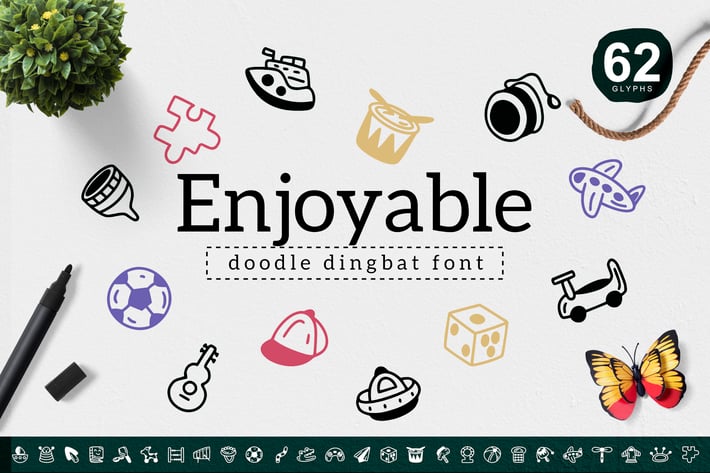Enjoyable Dingbat