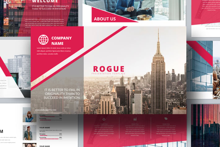 Rouge - Corporate Keynote