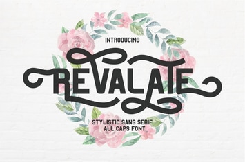 Revalate - Stylistic Sans Serif Font