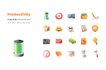 20 Productivity Icons
