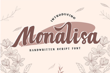 Monalisa | Handwritten Script Font