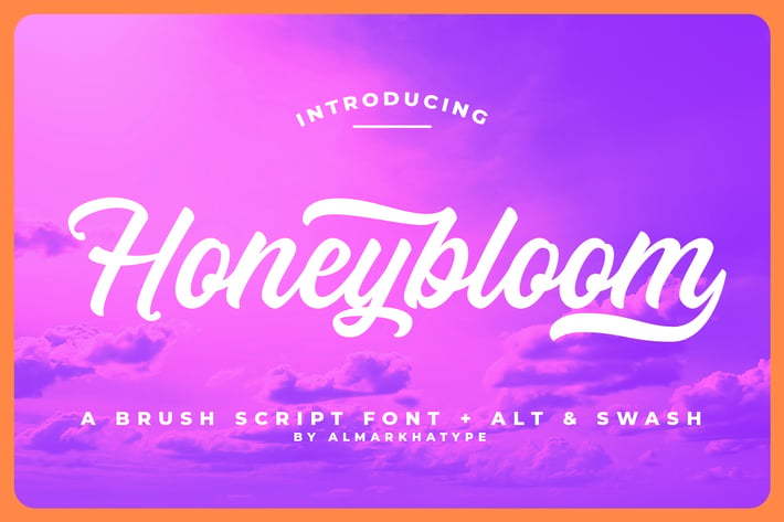 Honeybloom – Timeless Brush Script