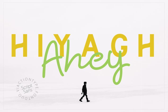 Hiyagh Ahey (Font Duo)