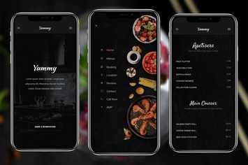AMP Yummy Mobile | Google AMP Mobile Template
