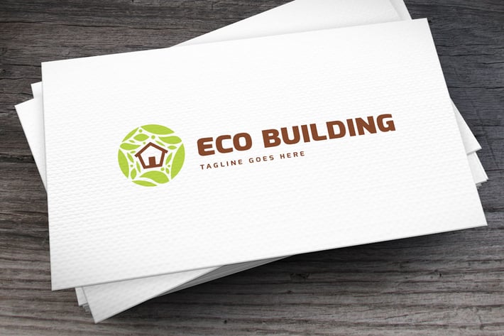 Eco Building Logo Template