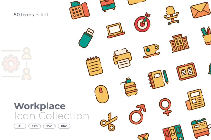 Workplace Filled Icon