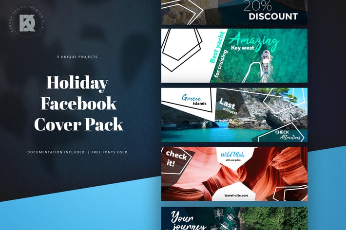 Facebook Holiday Social Media Pack