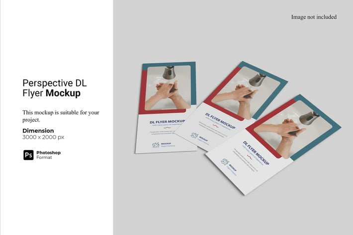 Perspective DL Flyer Mockup