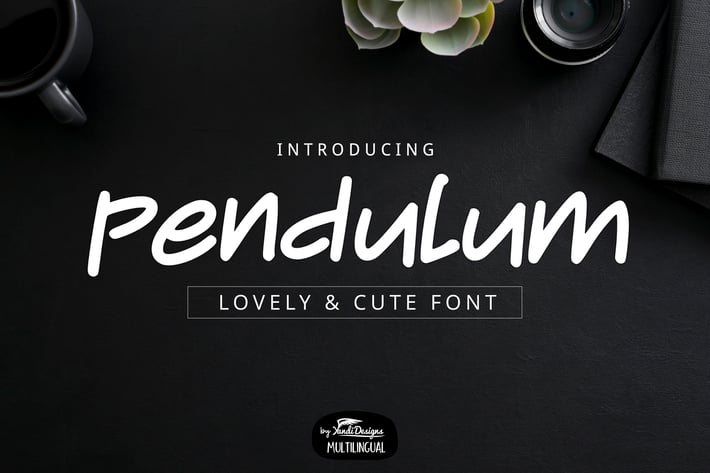 Pendulum Font