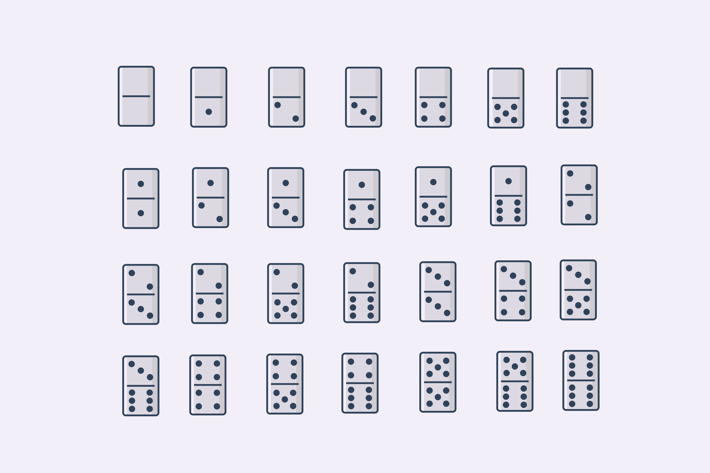 28 Domino Icons
