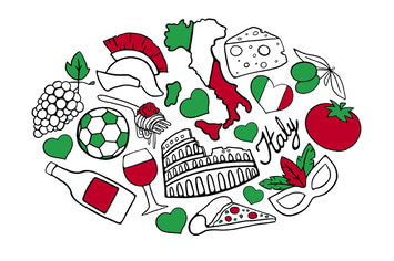 Italy Doodles