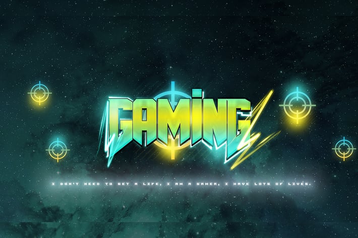 Gaming Text Effect 2nd