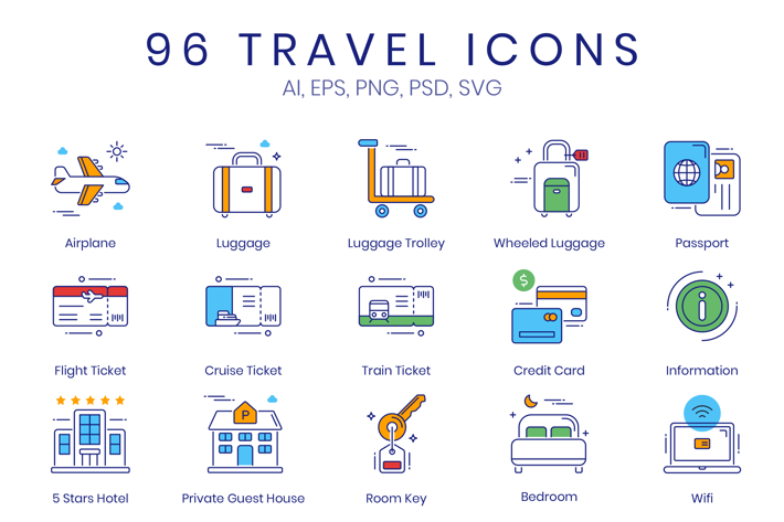 Travel Icons